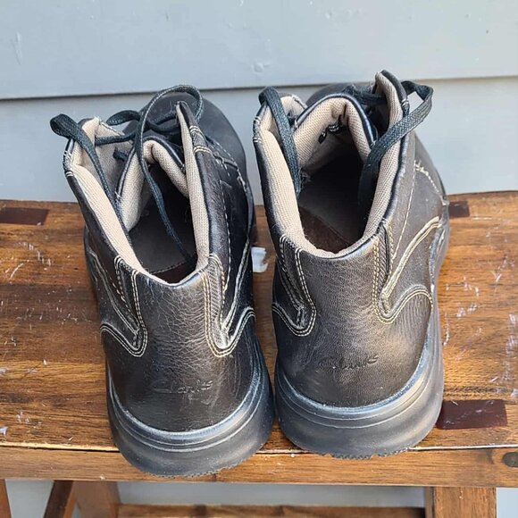 Clarks Mens Classic Leather Boot size 12M - Picture 10 of 11